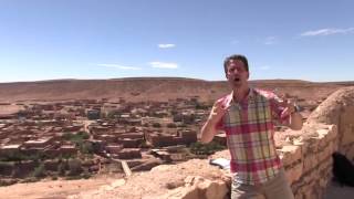 preview picture of video 'Rocking the Casbah atop Ait Benhaddou! Morocco!'