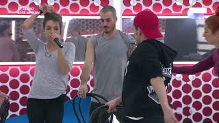 Havana - Ana Guerra. Primer ensayo con bailarines.