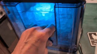 How much ice from 1 water fill? From 1 Cycle? - Large Capacity Countertop Ice Maker - 38 lbs/24H Out