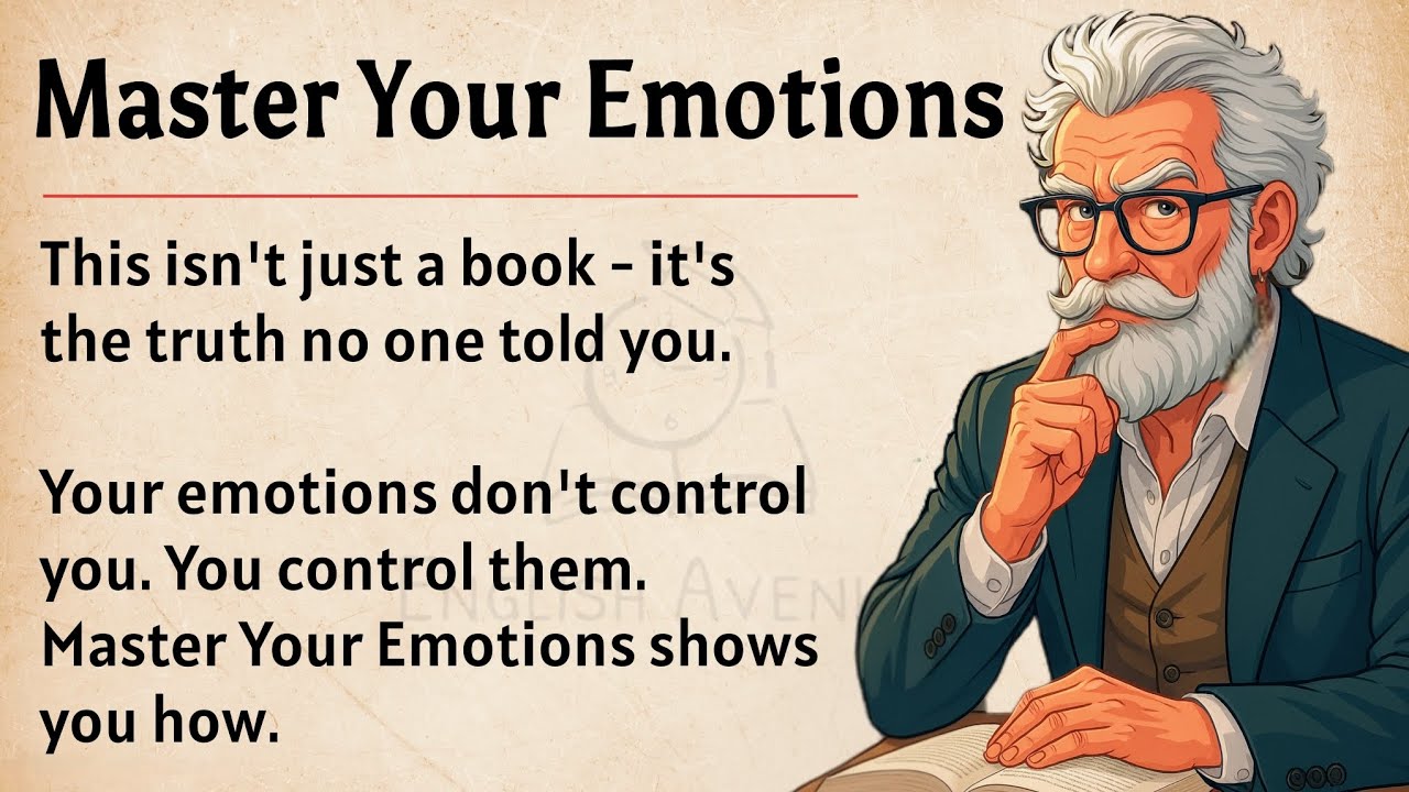 Master Your Emotions Book Summary || Improve Your English Fluency || Graded Reader ✅️ | Audiobook