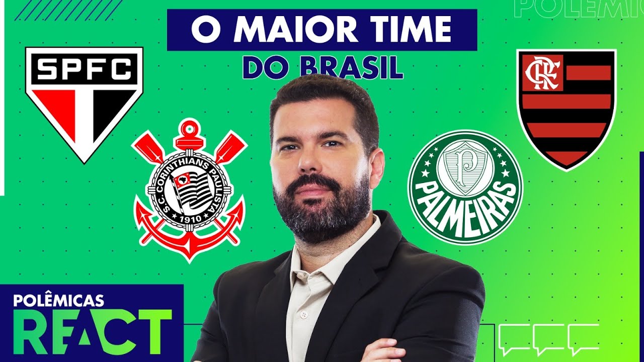 QUAL É O MAIOR TIME DO BRASIL? BRUNO FORMIGA MUDOU DE OPINIÃO? - POLÊMICAS REACT #1