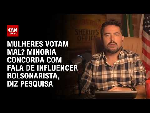 Paulo Figueiredo: Maioria discorda de afirmação sobre voto das mulheres, aponta pesquisa | HORA H