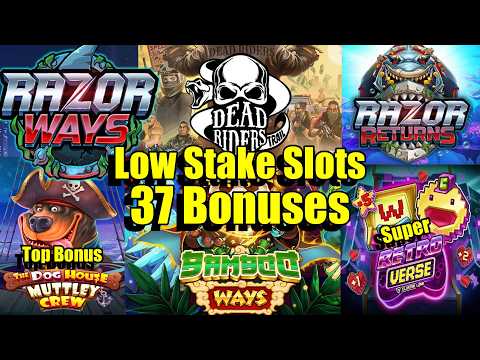 Thumbnail for video: Sundays Video, 37 Bonuses, 1hr 20mins Of Nonstop Slots, Dog House Muttley Crew Top Bonus & Much More