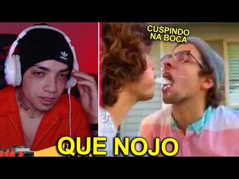 GABRIEL REACTING TO EMBARRASSING VIDEOS - Randomly React