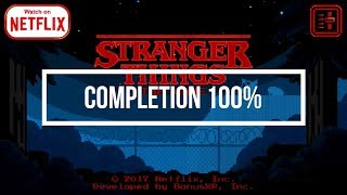 Stranger Things The Game: 100% Complete (ELEVEN UNLOCKED) for IOS / Android