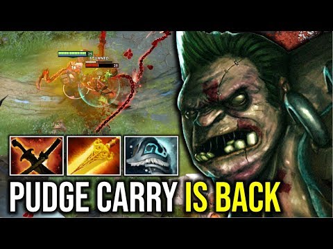CARRY PUDGE IS BACK..!! Epic Shit Carry Pudge Delete Medusa Mid by Forev 7.21d | Dota 2