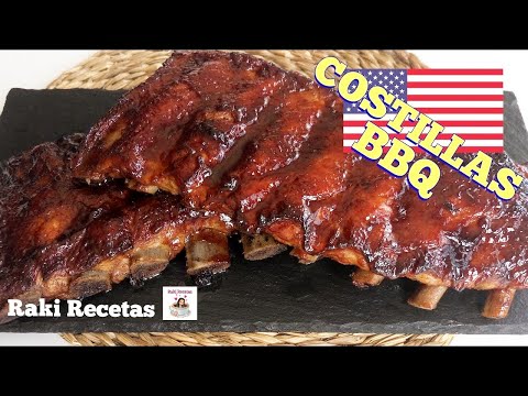 COSTILLAS BBQ AUTÉNTICAS !! 🍖🍖🇺🇸