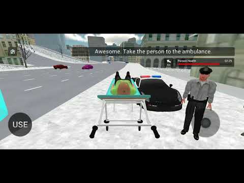 NY City Ambulance Driver Simulator -Ambulance  Emergency Rescue 3D - Android Gameplay