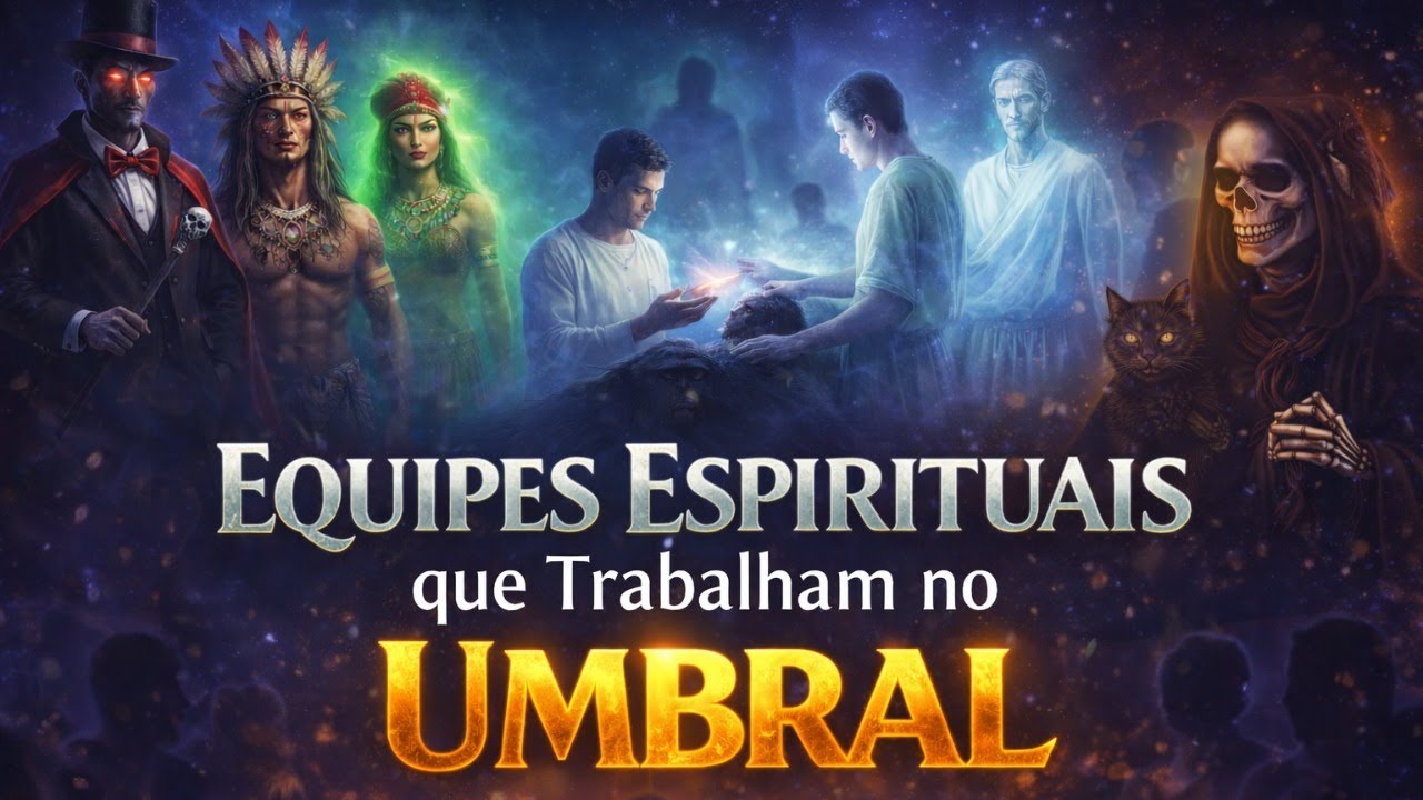 EQUIPES ESPIRITUAIS QUE TRABALHAM NO UMBRAL