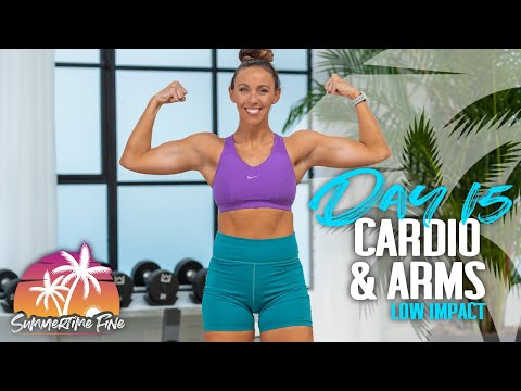 30 Minute Low Impact Cardio & Arms Workout | STF 2023 - Day 15