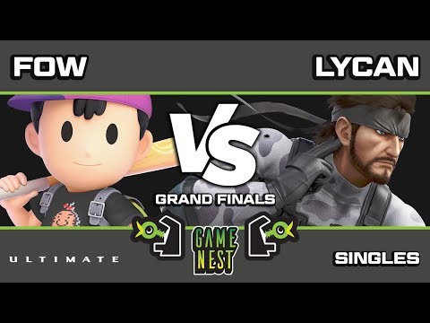 Game Nest Smash It Up: Lycan (Snake) vs Fow (Ness/Capt. Falcon/Lucina/Sheik) - Grandmaster Finals