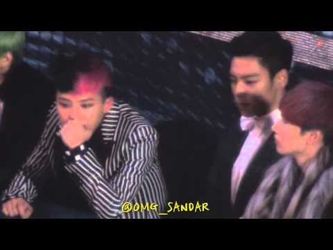 [FANCAM] 121229 Gayo Daejun ③ (G-Dragon_TOP ver)