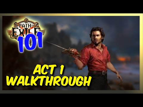 Path of Exile 101 | Act 1 Beginners Guide | Duelist Class