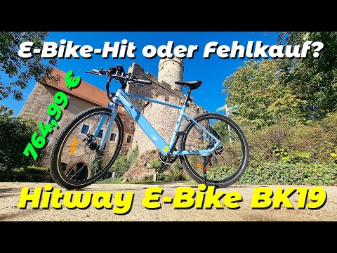 Unschlagbarer Preis oder Fehlkauf? Test des Hitway E-Bike BK19 für 749,99 €