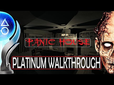 Panic House 100% Platinum Walkthrough - Easy & Cheap Platinum Game PS4, PS5