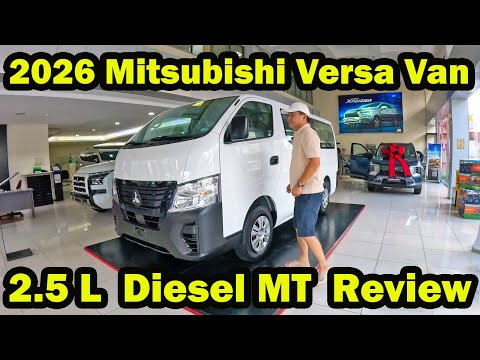 2026 Mitsubishi Versa GLX Van 2.5 L Diesel MT Review