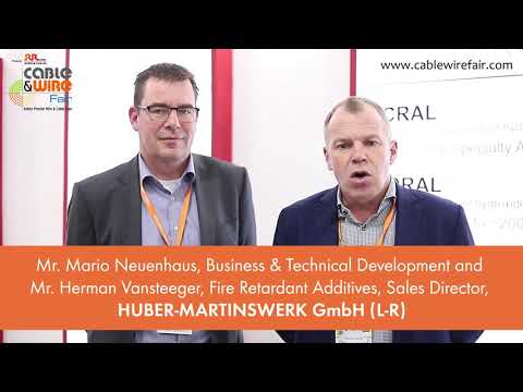 Huber-Martinswerk Gmbh | Cable & Wire Fair Exhibitor's Testimonials