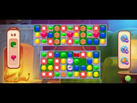 Homescapes Level 12509 夢幻家園 第12509關- No boosters