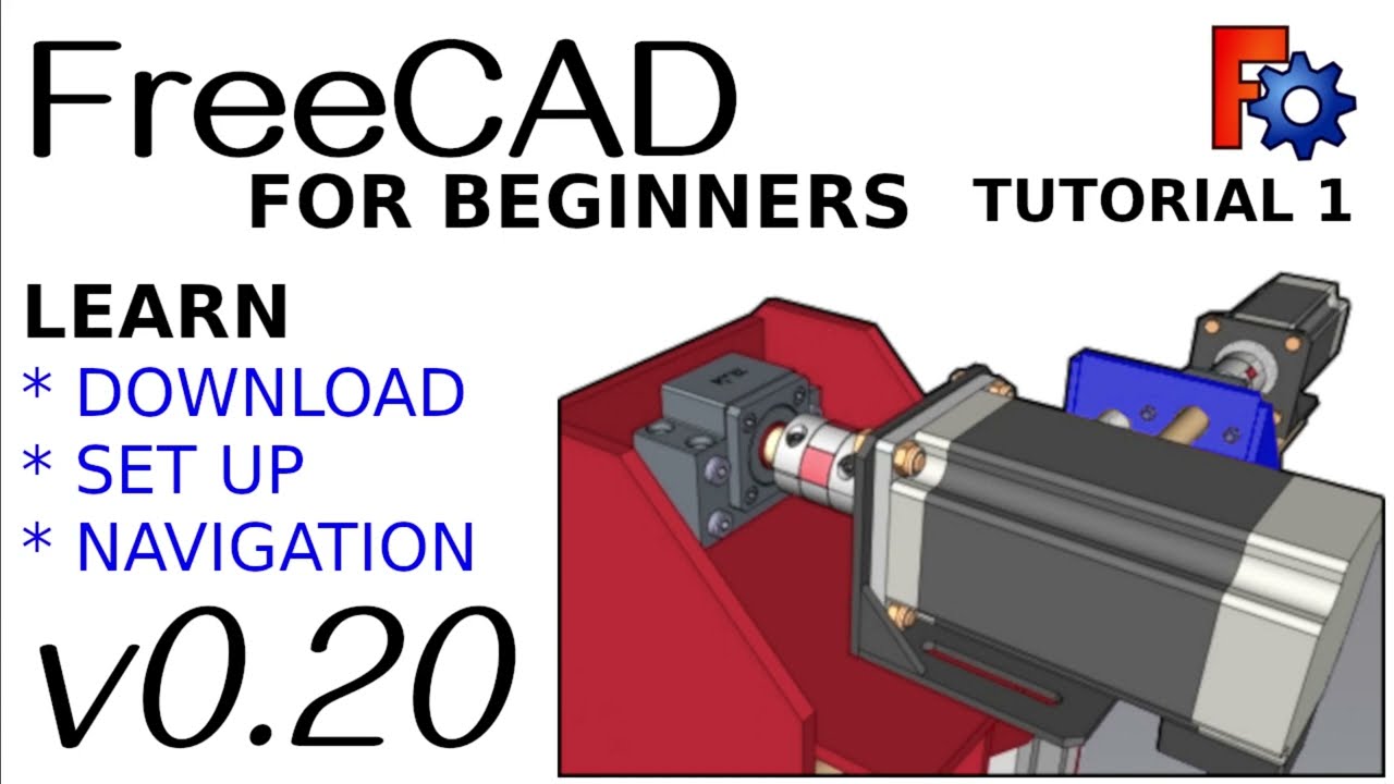 FreeCAD 0.20 For Beginners | 1 | Setup , preferences and navigation | Easy Tutorial for Learning CAD