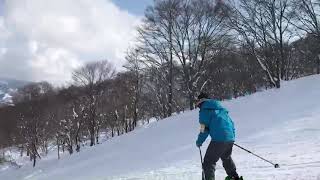 高鷲スノーパークでスキー
