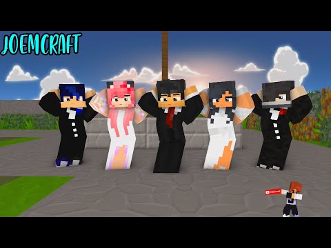 APHMAU, KC, ZANE, EIN, AARON | CHICKEN WINGS MEME DANCE | HERO TONIGHT DANCE -  Minecraft Animation