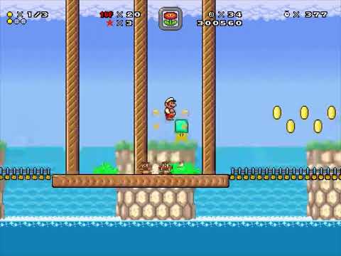 Super Mario Bros. X2 Beta 4.4.1 - Super Mario Bros. 2023 Dev. Log (6/4) - World 3 FULL Playthrough
