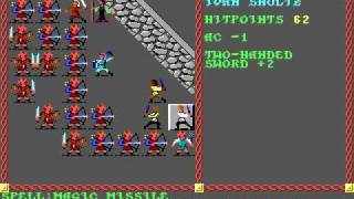 party vs Mace (pool of radiance)