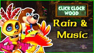 pov: You Stay the Night in Click Clock Woods in Banjo Kazooie Relaxing Music + Rain