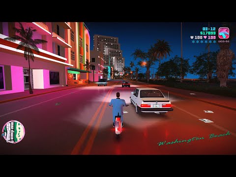 Grand Theft Auto Vice City Gameplay Walkthrough Part 8 - GTA Vice City PC 8K 60FPS (No Commentary)