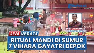 Tradisi Mandi di Sumur 7 Vihara Gayatri di Depok, Warga Berdatangan dari Berbagai Penjuru Daerah