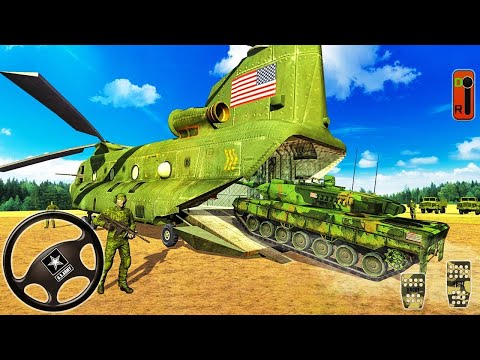 US Army Transport Simulator 3D Games | Askeri Tank Taşıma | Army Games Android