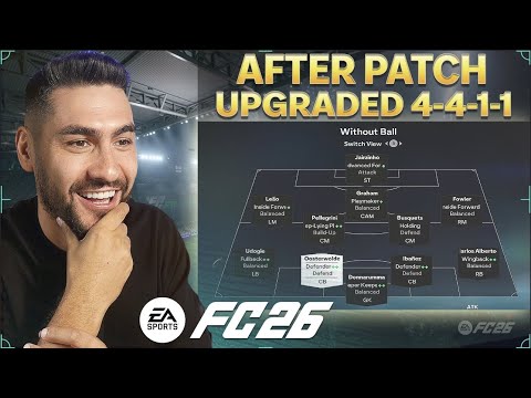 (AFTER PATCH) NEW Game-Breaking 4-4-1-1 Tactics 🚨 To Reach Elite & 15-0 in FUT Champions! | FC 26