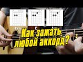 Все аккорды на гитаре за 2 минуты! Как найти нужный аккорд