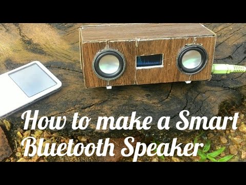 Arduino based Bluetooth speaker with OLED spectrum analyser