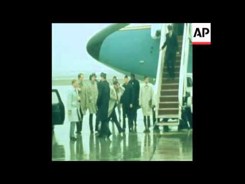 SYND 18 10 75 US SECRETARY OF STATE HENRY KISSINGER LEAVING FOR CHINA