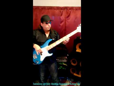 Justin Gray Austin, TX--Bassist Performs Billy Sheehan Suspence Is Killing Me