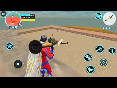 Nexeex Superhero (Aircraft Land in The military base) | Games Kon | Android Gameplay