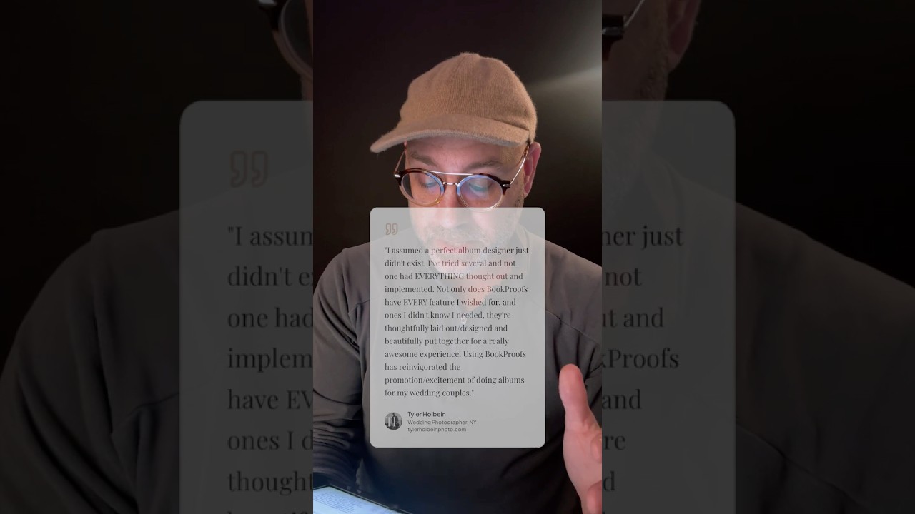 Andy, founder of BookProofs