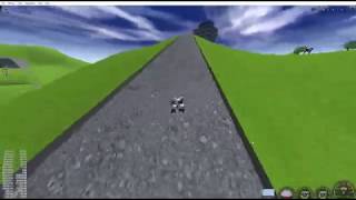 RigidChips 試作自動車で挫折湖フリーダム走行