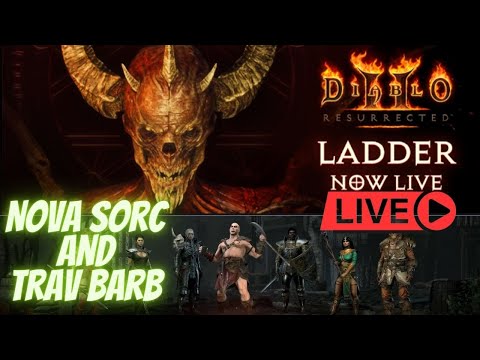 D2R 200 fcr nova and trav barb. !novagear !zod !ber !grail !tyrael