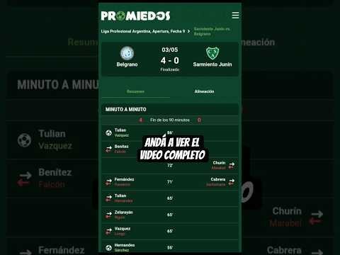 BELGRANO VS SARMIENTO #argentina #futbol #belgranodecordoba #Cordoba #torneoapertura