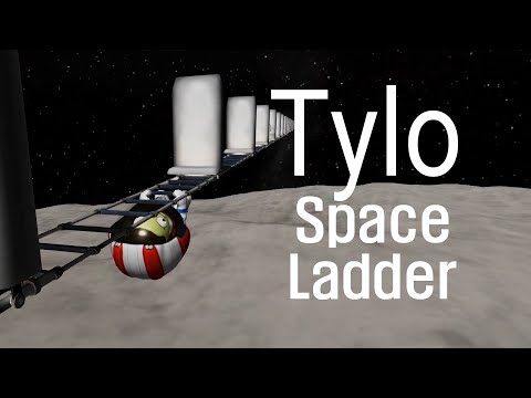 Tylo Rescue Mission with a Space Ladder [KSP 1.11.2]