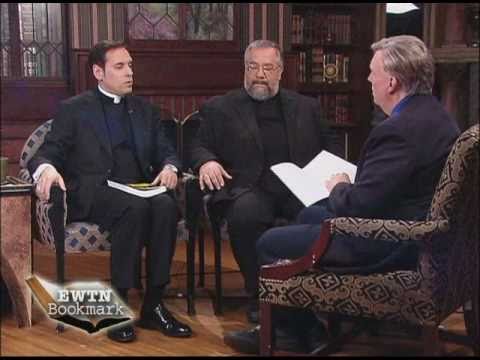 EWTN Bookmark - Saints for Dummies - Doug Keck w Fr Trigilio and Fr Brighenti - 11-07-2010