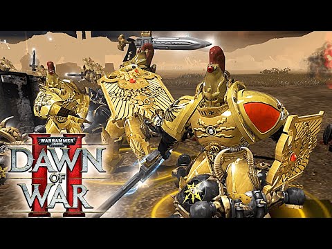 Adeptus Custodes vs Black Legion! - Astartes Mod | Warhammer 40K: Dawn of War 2: Retribution