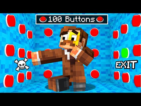 Find The TOXIC Button in Minecraft
