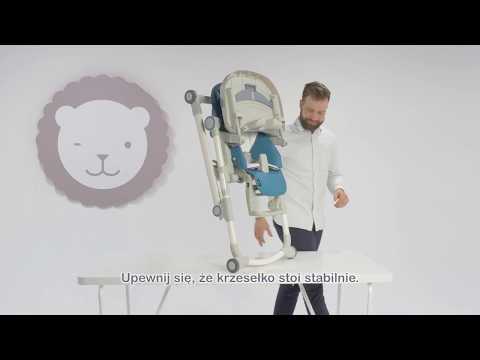 Lionelo Cora - instrukcja obsługi krzesełka do karmienia