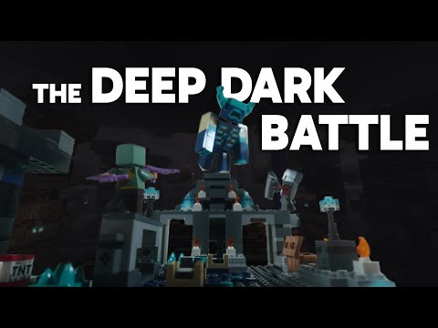 🔥EPIC 2023 LEGO Minecraft Set Unboxing! The Deep Dark Battle 21246 - Speed Build