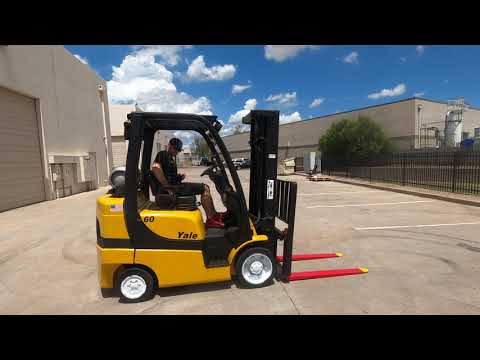 YALE GLC060VX 6,000lb LP (Propane) #883H - Forklift for Sale