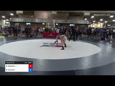 41 Kg Round Of 16 - Daniel Goodwin, Black Fox Wrestling Academy Vs William Buckley, Florida D8ed