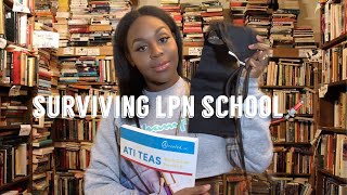 HOW TO SURVIVE NURSING SCHOOL | LPN